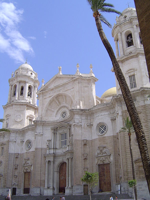 The cathedral at Cádiz
