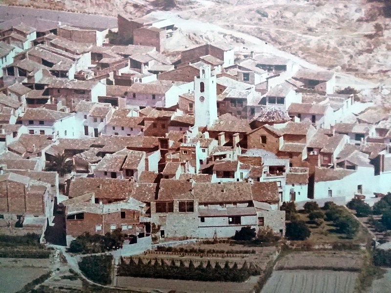 File:Campanario de Quesa (Valencia) hacia 1980..jpg