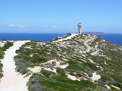 Cape Spencer Lighthouse, Innes National Park Cape Spencer lighthouse.JPG