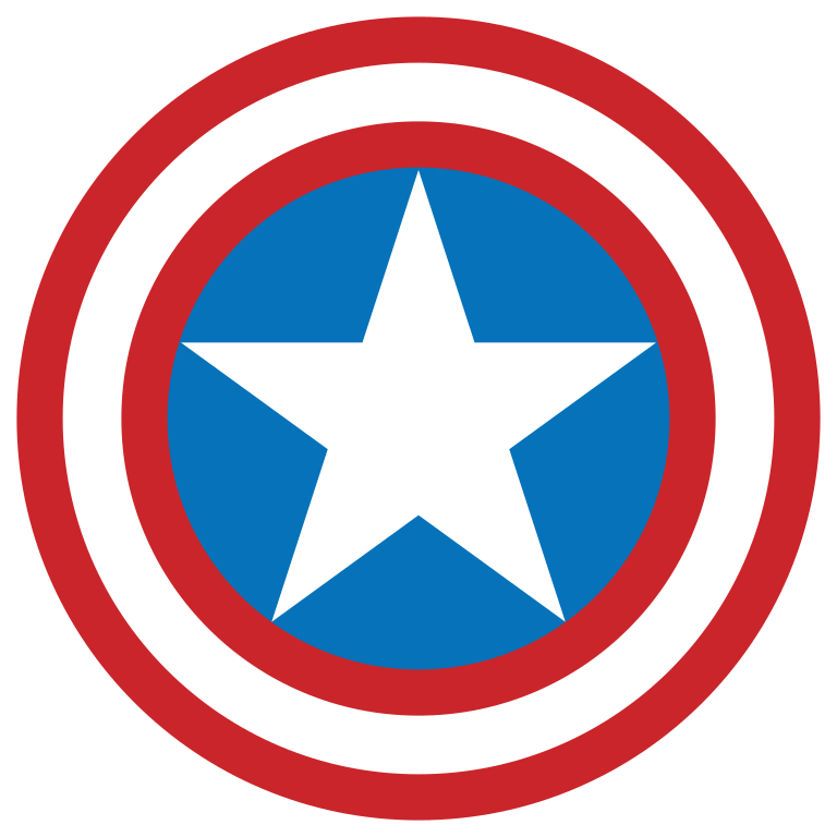 File Captain America Shield Svg Wikipedia