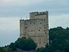 Der Wehr- und Wohnturm der Burg Crest