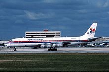 Cayman Airways Douglas DC-8-52 in 1985