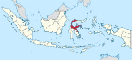 Sulawesi Centrale – Localizzazione