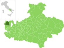 Localisation de Cervinara