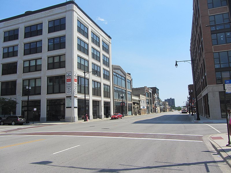 File:Chicago 20120624 16 Motor Row, Michigan Ave. @ 23rd St. (8469839996).jpg