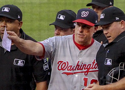 Hale with the Nationals