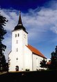 Vue de l'église de Viljandi.