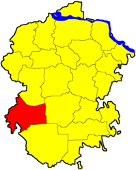 Poreckij rajon – Mappa