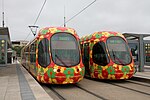 Мініатюра для Файл:Citadis 302 Tramway de Montpellier ligne T2 2011.jpg