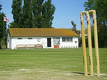 Minster Cricket Club Pavilion Clubhouse.JPG