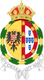 Coat of Arms of Isabella of Portugal, Holy Roman Empress and Queen Consort of Spain.svg