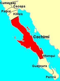 Cochimí Indigenous inhabitants of the central part of the Baja California peninsula