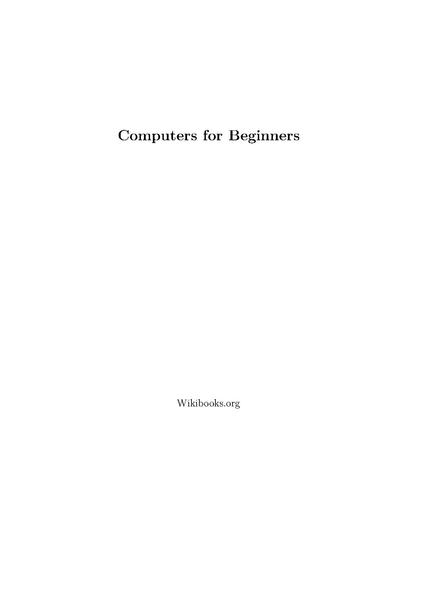 File:Computers for Beginners.pdf