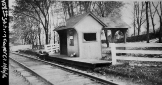 <span class="mw-page-title-main">Cooper station (Connecticut)</span> US railroad station, c. 1885–1925