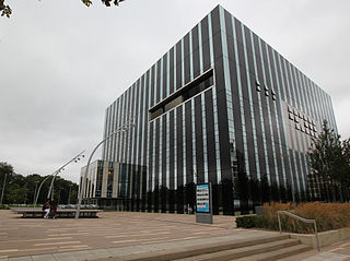 <span class="mw-page-title-main">Corby Cube</span> Municipal building in Corby, Northamptonshire, England