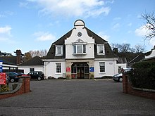 The main entrance to the old hospital before it was demolished Cromer Hospital.jpg