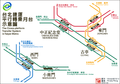 Cross-platform transfer in Taipei metro.png (Original work by me; computer graphic version remade by Finska Peng)