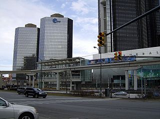 <span class="mw-page-title-main">Renaissance Center station</span> Detroit People Mover station