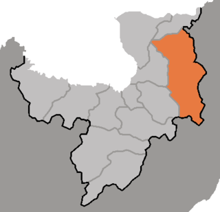 Paegam County County in Ryanggang, North Korea