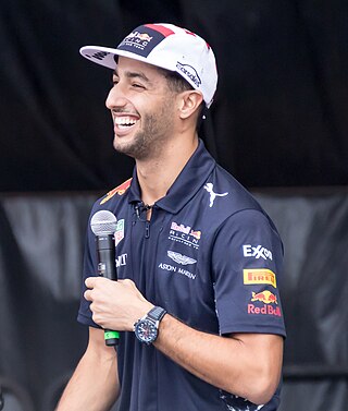 <span class="mw-page-title-main">Daniel Ricciardo</span> Australian and Italian racing driver (born 1989)