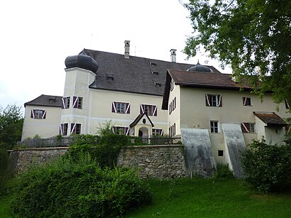 So kommt man zu Schloss Haggn mit den Öffentlichen - Mehr zum Ort Hier