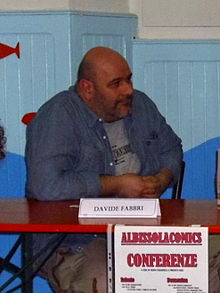 Davide Fabbri at Albissola Comics
