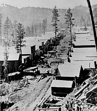 Deadwood, like many other Black Hills towns, was founded after the discovery of gold.