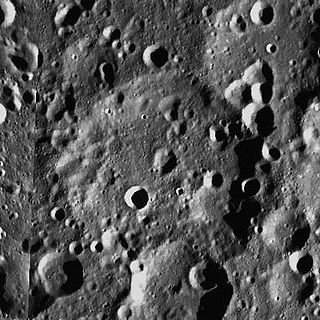 Debye (crater) Lunar impact crater