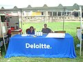 Deloitte booth Diane Easter and Barbara Shaffer (2545029075).jpg