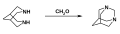 Bispidin - Umsetzung mit Formaldehyd