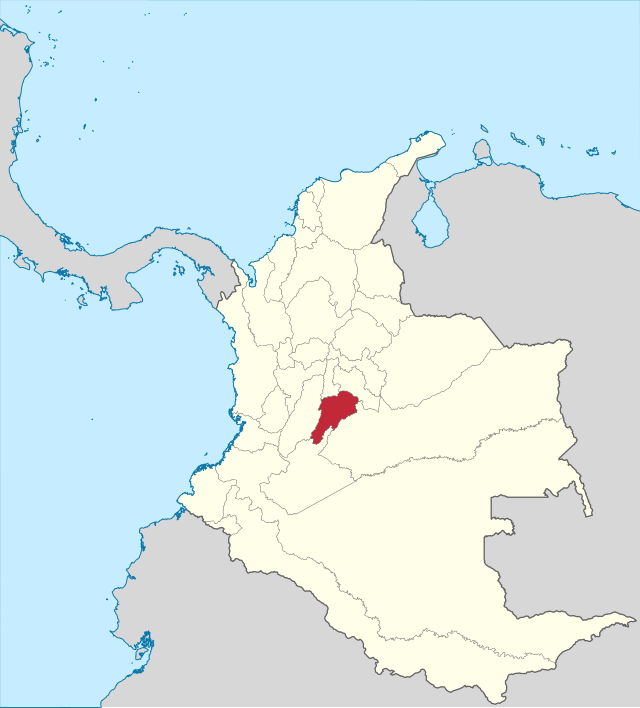 Localização de Bogotá