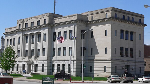 Dodge County Courthouse in Fremont, Nebraska