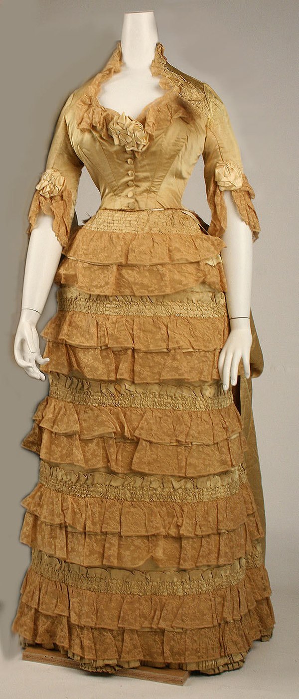Dress, 1880s