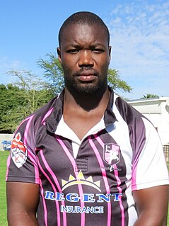 Dumisani Meslane South African rugby union player