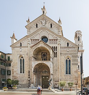 Verona Cathedral church building in Verona, Italy