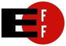 Logo of the Electronic Frontier Foundation