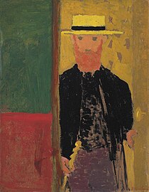 Edouard vuillard autoportrait a la canne et au canotier.jpg