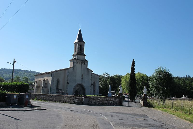 File:Eglise notre-Dame à Noailhac (Tarn).jpg