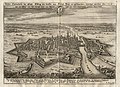 Widok miasta wg sztychu Meriana z 1626 r. (Elbląg - 1626 drawing)