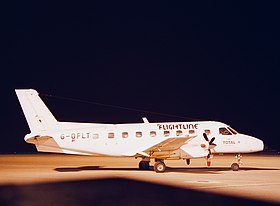 Embraer EMB-110P1 Bandeirante, Flightline AN0495335.jpg