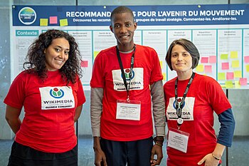 Emna, Aboubacar et Diane - WikiConvention fr 2019