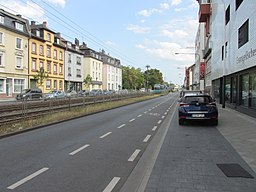 Eschersheimer Landstraße in Frankfurt am Main