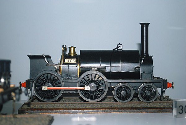 Model of Etna in Swansea Maritime Museum