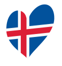 File:Eurovision Song Contest heart Iceland white.svg