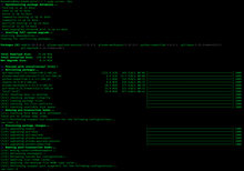 Description de l'image Example of pacman in Arch Linux screenshot.png.