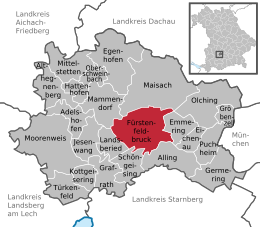 Fürstenfeldbruck - Localizazion