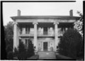 FRONT VIEW. - J. O. Banks House and Smokehouse, Springfield Avenue and Pickens Street, Eutaw, Greene County, AL HABS ALA,32-EUTA,8-1.tif