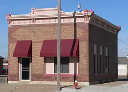 Farmers State Bank (Adams, Nebraska) dari SE 1.JPG