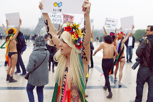 FEMEN | By Joseph Paris (Own work) [FAL], via Wikimedia Commons