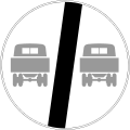 End of no overtaking for trucks